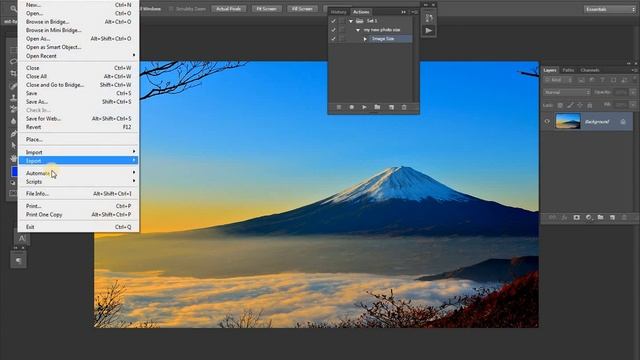 Photoshop Action : One Click Resize All Photos in Hindi/Urdu смотреть онлайн