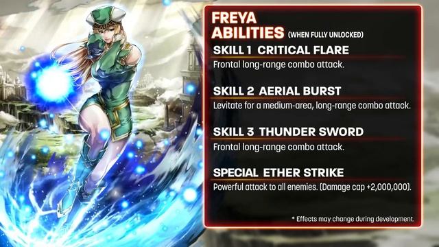 Introducing Freya, VALKYRIE PROFILE™: LENNETH Collab Unit смотреть онлайн
