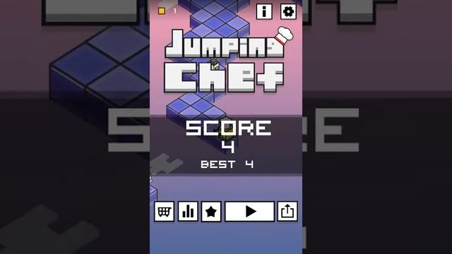 Обзор на игру - Jumping Chef смотреть онлайн