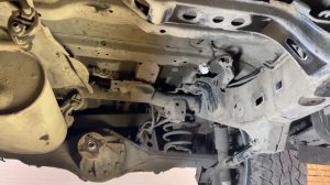 Демонтаж топливного бака Toyota Prado 150 3.0D