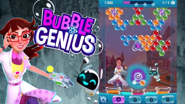 Bubble Genius - A Bubble Popping Mobile Game! #AD смотреть онлайн