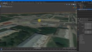 Blender GIS: выгружаем рельеф и здания (OSM) с помощью бесплатного дополнения