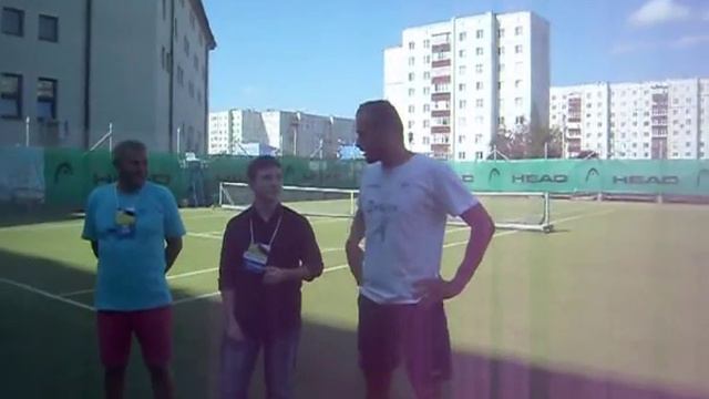 Мастер-класс для теннисистов Тобольска от Фабио Висентино смотреть онлайн