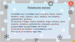 Как будут месяцы на польском языке? | Урок польского языка : Месяцы -  Miesiące