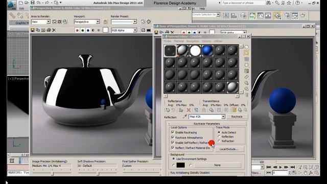 how make metal material 3d studio max смотреть онлайн