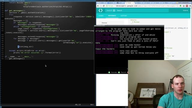 Python Text To GMail Parsing [Building jarvis] смотреть онлайн