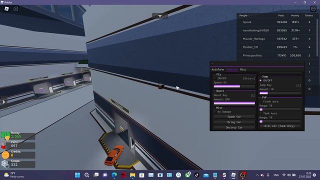 Car Crushers Simulator 2 Farm Script // ROBLOX смотреть онлайн