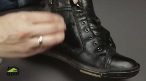 ЖИДКАЯ КОЖА. Ремонт обуви своими руками. RESMAT