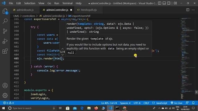 Users Data Export in PDF File and Download PDF in Node JS, Express JS, and MongoDB in Hindi смотреть онлайн