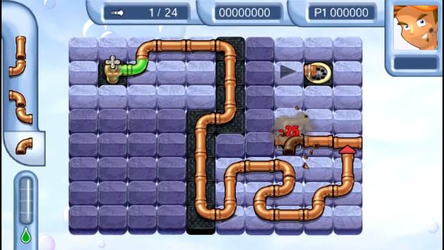 Pipe Mania PPSSPP Gameplay Full HD / 60FPS смотреть онлайн