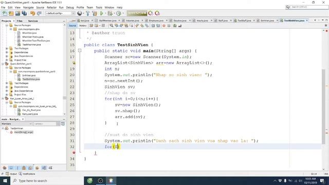 lập trình OOP java: Quản lí sinh viên смотреть онлайн