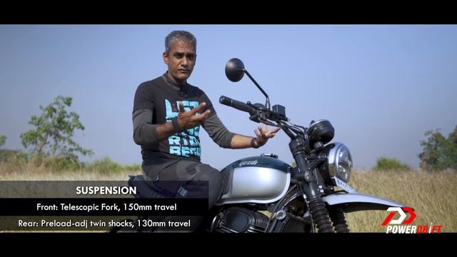 Yezdi Scrambler | First Ride Review | Is It A Proper Scrambler? | PowerDrift смотреть онлайн