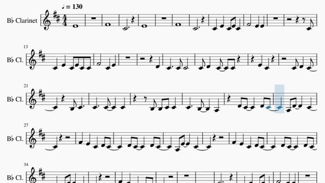 Clarinet Sheet Music: How to play we fell in love in october by girl in red смотреть онлайн