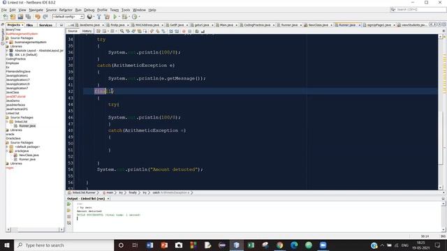Exception Handling in java part 3|| ORACLE Java смотреть онлайн
