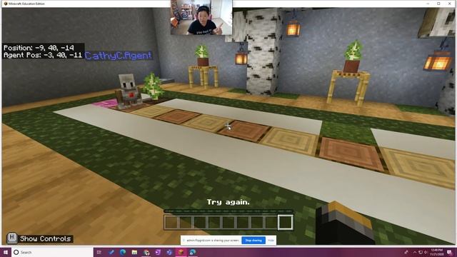 Minecraft EE- Python Walkthrough, Lesson 8- Functions, Activity 1, Part 2 of 3 смотреть онлайн