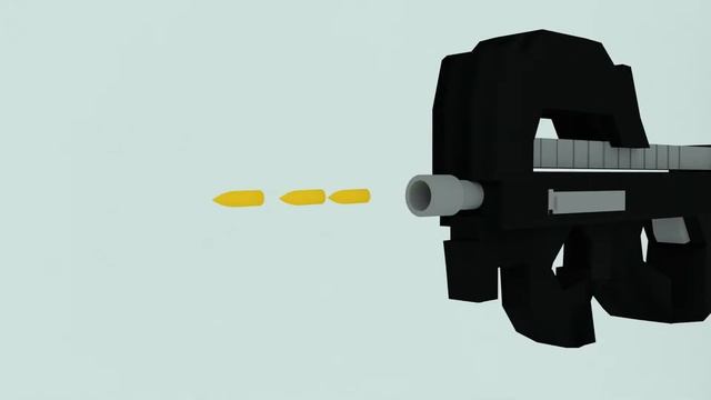 Basic P90 Shooting Animation || Blender смотреть онлайн