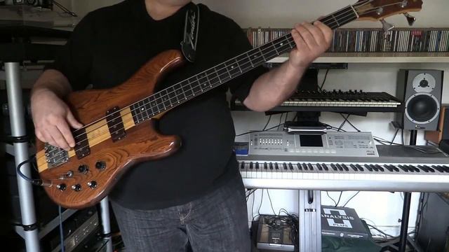 Bass Cover - Chicago - Stay The Night - with Ibanez MC 900 bass смотреть онлайн
