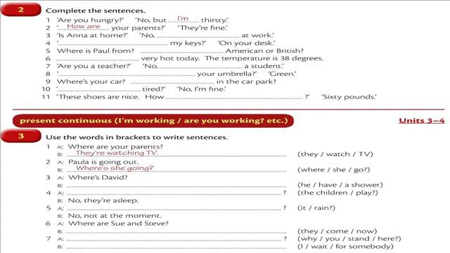 Unit-116: is/isn’t/are/aren’t/I am working/Are you working?/I work/ She doesn’t work / Do you work? смотреть онлайн