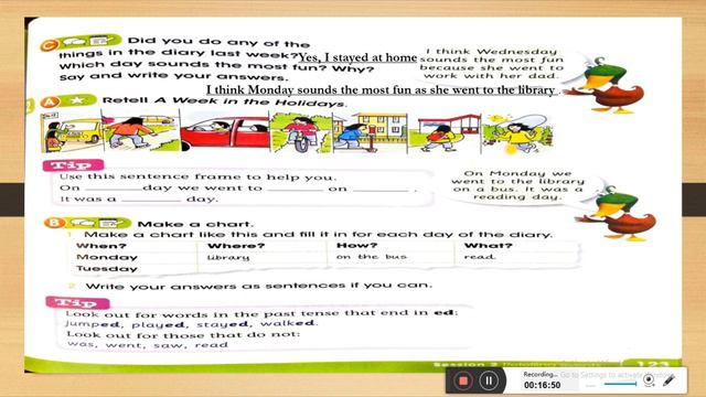 Cambridge primary English unit 8 Things that have happened - online learning for young years смотреть онлайн
