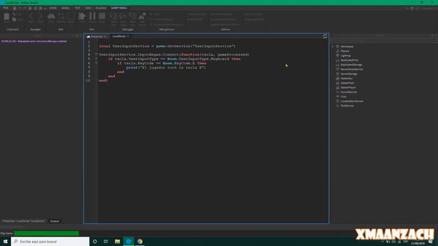 📃 Cómo usar UserInputService en Roblox (Programación en Roblox Ep.8)