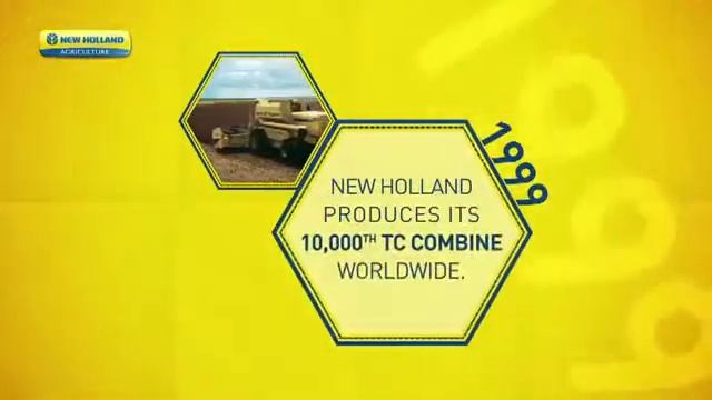 Юбилей комбайна New Holland TC смотреть онлайн