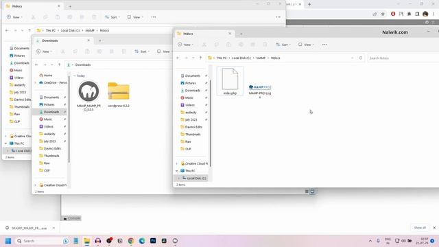 How to install WordPress with Mamp || Windows 11 смотреть онлайн