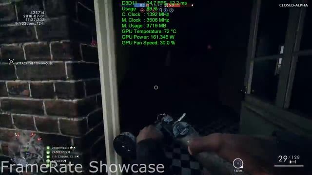 Battlefield 1 | NVIDIA GTX 970 | FRAME RATE | MAXED OUT (1080p) смотреть онлайн