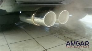 Звук выхлопной системы GANADOR на Toyota Land Cruiser 200