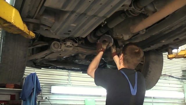 Удаление катализатора Mazda CX-7.Удаление катализатора в СПБ. смотреть онлайн