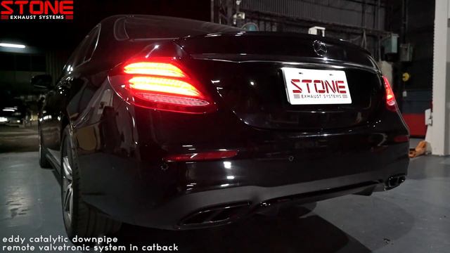 MERCEDES W213 E250 M274 Sound x STONE EXHAUST смотреть онлайн
