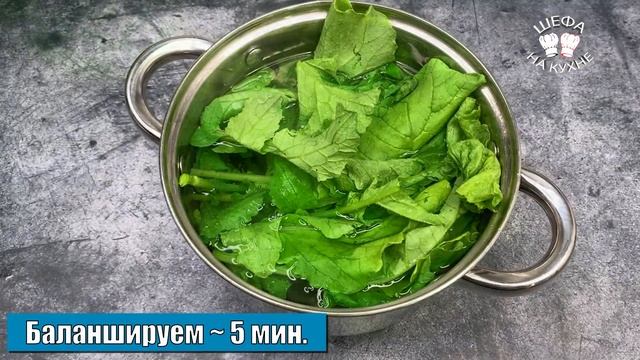 Суп с ботвой редиса. Быстрый рецепт супа. Суп из ботвы редиса по-корейски.Ботва редиса бланшировани смотреть онлайн