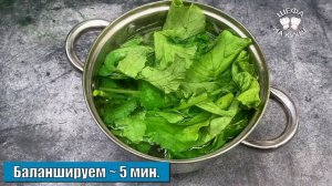 Суп с ботвой редиса. Быстрый рецепт супа. Суп из ботвы редиса по-корейски.Ботва редиса бланшировани