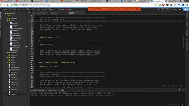 Configuring Laravel 5 смотреть онлайн