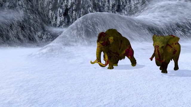 T-Rex VS Zombie Mammoth VS Dinosaur - Rick Grimes parody - Versus Life смотреть онлайн