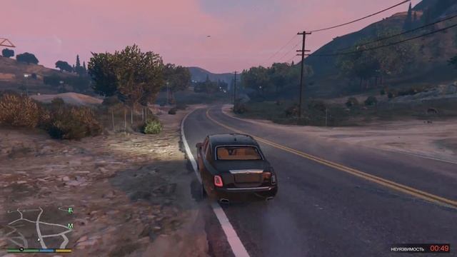 Crash test Rolls-Royce Phantom in GTA 5 смотреть онлайн
