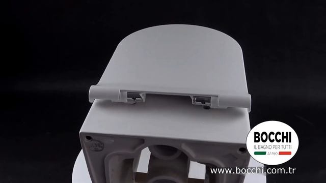 Унитаз подвесной Bocchi V Tondo 54 см 1416-001-0129 + тонкая крышка A0330-001 смотреть онлайн