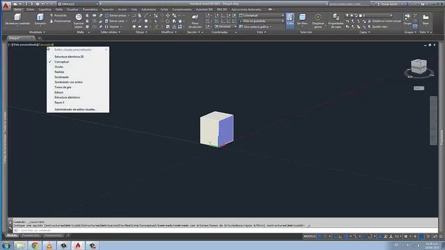Autocad 3D Introduccion entorno de trabajo смотреть онлайн