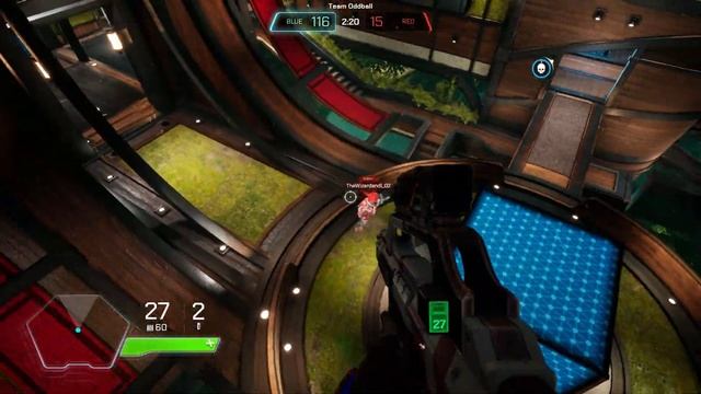 Looking at the Custom Game! | Splitgate Arena Warfare (BETA) смотреть онлайн