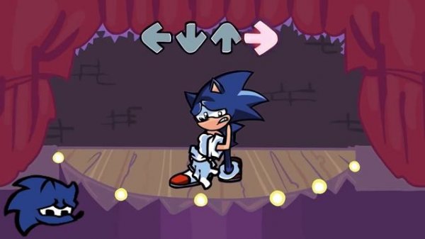 FNF Character Test | Sonic Secret Histories | Sonic | Cyclops Sonic Gameplay VS Playground FNF Mod