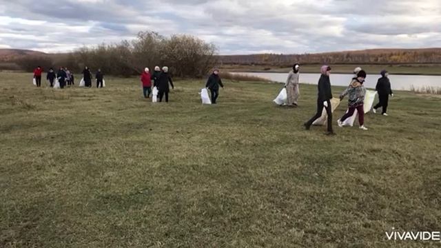 Улусная экологическая акция «Чистый берег Амги!» МБДОУ «ЦРР-д/с «Кэнчээри» смотреть онлайн