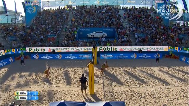 Barbara/Fernanda vs Lima/Carol FORT LAUDERDALE MAJOR FINAL 2018 смотреть онлайн