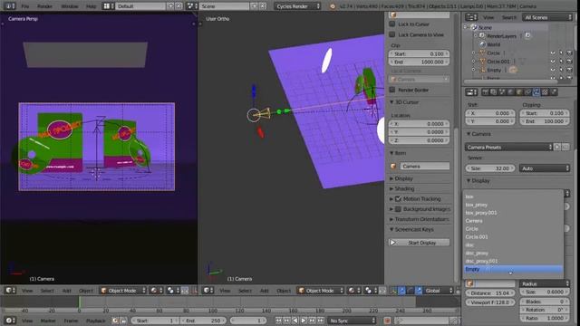5 советов по работе с камерой в Blender при моушн дизайне. БОНУСНЫЙ 33 урок к курсу смотреть онлайн