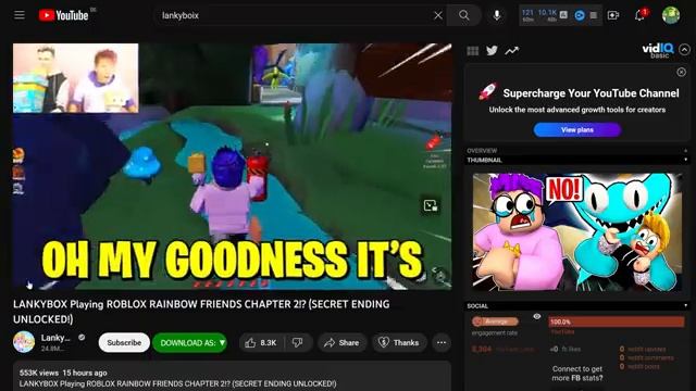 The Thumbnail Stealing Roblox YouTuber (LankyBox)