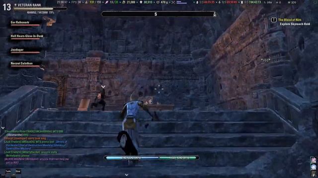 ESO Skyreach Hold Dungeon (Upper Carglorn Update 4) смотреть онлайн