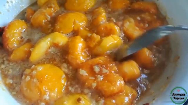 ПЕРСИКОВОЕ варенье с орехами и ванилью/Новинка авторский рецепт/самое вкусное варенье для гурманов смотреть онлайн