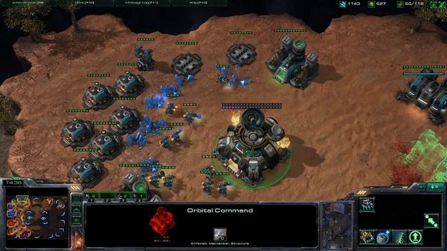 Starcraft 2 - 4v4 - Mass Men vs Mass Cars (and bats) - Team CSSG Game 5 смотреть онлайн