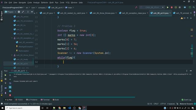 Practice Set on Errors & Exceptions смотреть онлайн