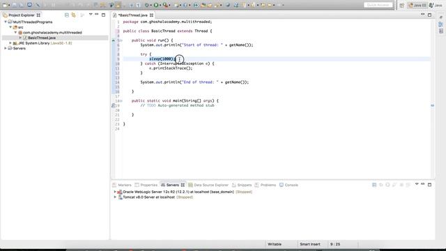 Java Multithreaded Programming Part 1 - Extending Thread смотреть онлайн