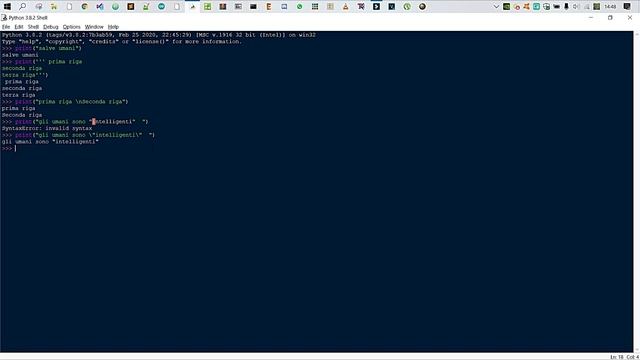 Tutorial Python 2 - Print e Variabili смотреть онлайн