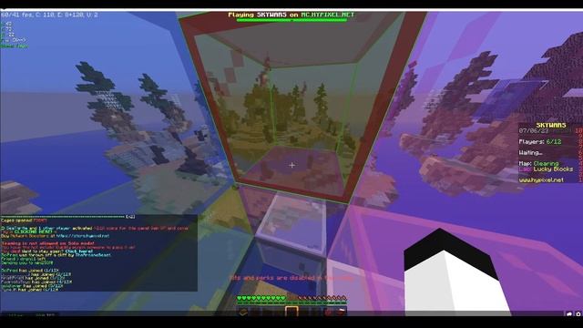 playing lucky blocks skywars after years of not playing смотреть онлайн